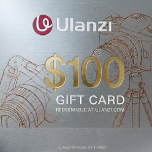 ULANZI gift card for product purchases, minimalist branded design