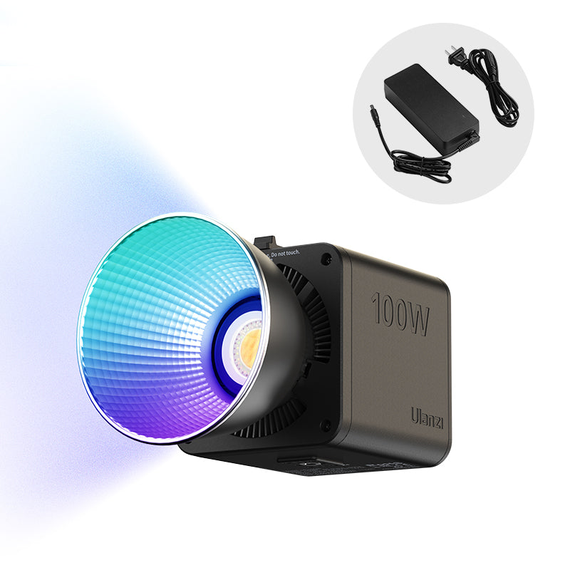 Ulanzi 100W COB　LEDビデオライト 2700K- 6500K Ulanzi 100W COB RGB Video Light | 111Wh Built-In Battery