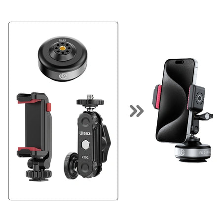 Ulanzi SK-23 Electric Suction Base with 1/4" Screw M085