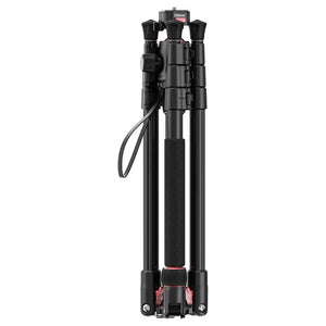 Ulanzi TT31 Claw Tripod folded for easy transport, compact design and lightweight.