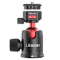 Ulanzi quick release ball head with adjustable clamp for camera support