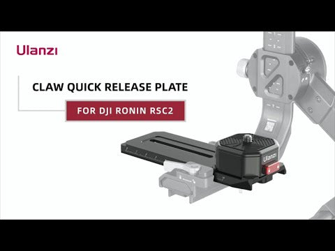 Ulanzi R085 Claw Quick Release Plate for DJI RSC2 2432