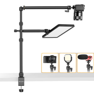 VIJIM LS11 Camera Mount Desk Stand with Auxiliary Holding Arm