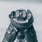 Falcam F38 quick release plate mounted on tripod for stability.