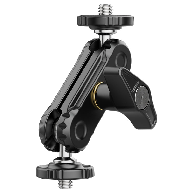 Ulanzi R102 Double Ball Head with adjustable joints and 1/4" screw.