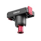 Ulanzi U-170 Magnetic Quick Release Head for DJI Action 2/3/4 - Black and Red Aluminum Alloy.