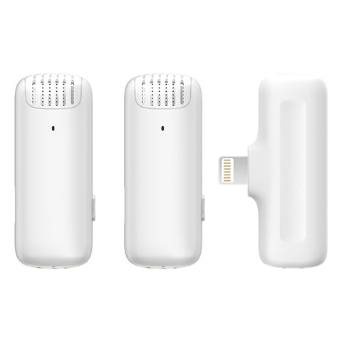 Ulanzi J12 White Wireless Lavalier Microphone System