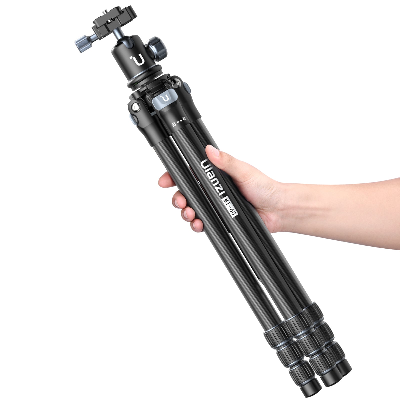 Ulanzi MT-60 Carbon Fiber Portable Travel Tripod