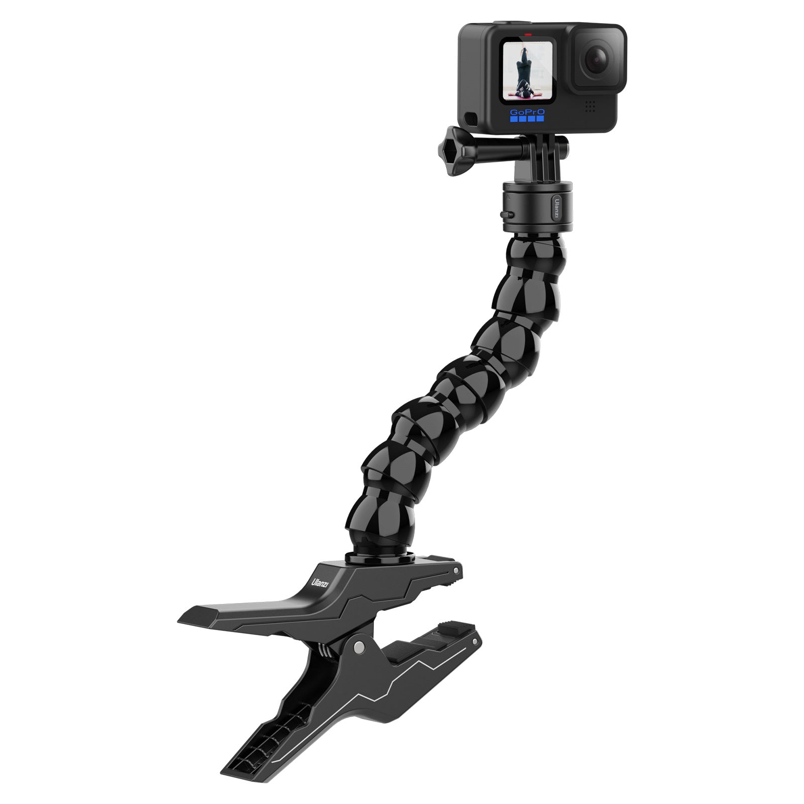 Ulanzi Go-Quick II Magnetic Mount Clamp with flexible gooseneck for camera positioning