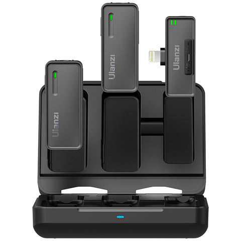 Ulanzi UW-MIC 2.4GHz Wireless Recording Microphone (2 in 1)