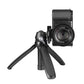 MT-46 tripod with Sony camera and quick release plate for stable shooting