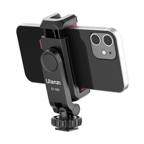 Ulanzi ST-06S Multi-Function Cold Shoe Smartphone Holder