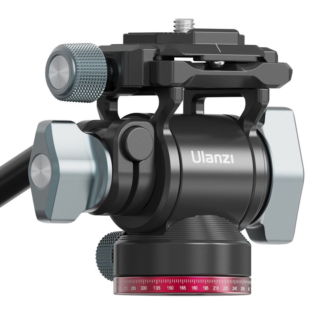 Ulanzi U-190 Tête Vidéo Hydraulique Fluid Head - Support Trépied Métal Pour Caméra