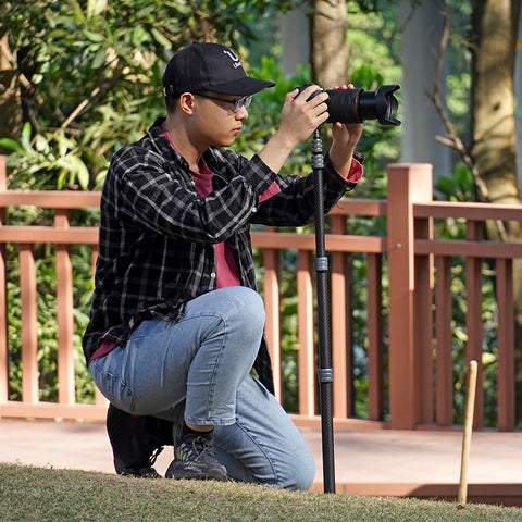 Ulanzi MT-49 Carbon Fiber Portable Camera Tripod