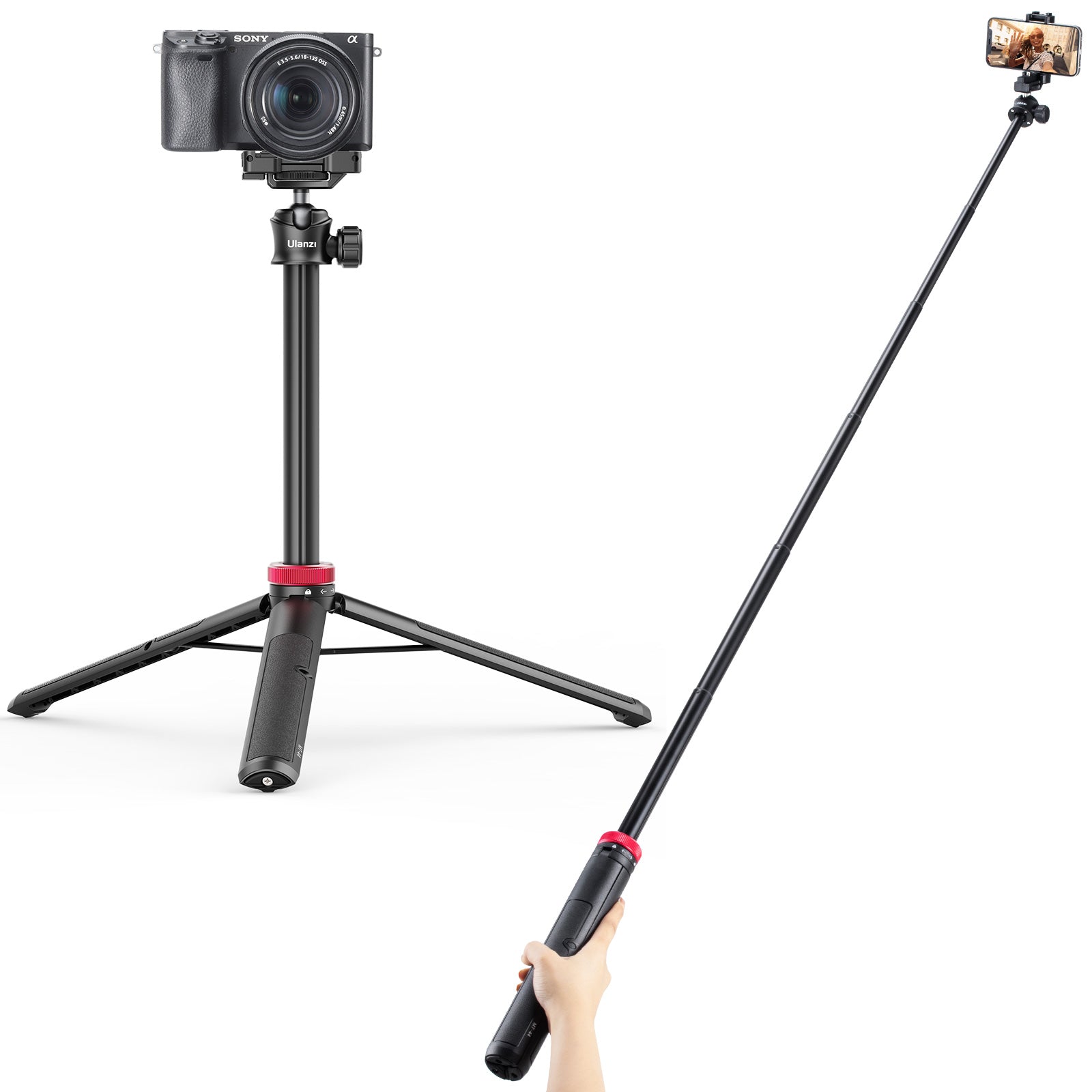 Ulanzi MT-44 Extendable Vlog Tripod (Upgrade) 2502B