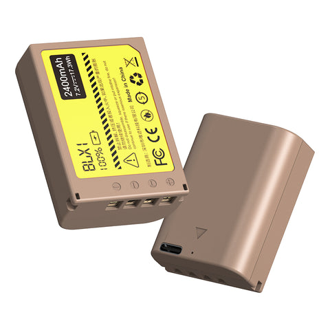 Ulanzi Olympus BLX-1 Type Lithium-Ion Battery with USB-C Charging Port (2400mAh) 3287