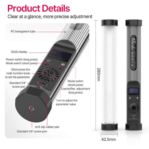 Ulanzi LED Full-Color Photography Light Wand