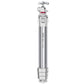 Collapsed Ulanzi Ombra YING Travel Tripod with compact silver design for portability.