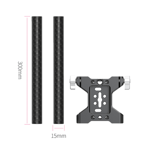 Falcam 2 Pack Carbon Fiber Rod 3302