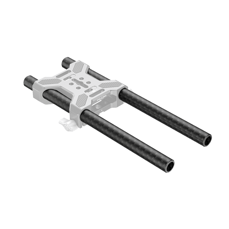 Falcam 15mm Carbon Fiber Rod - 30cm 12 inch (2pcs)  3302