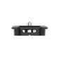 Ulanzi Claw Quick Release Plate side view with threaded mount
