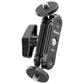 Ulanzi R102 Double Ball Head with dual adjustable joints and locking knob.