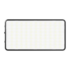 Ulanzi VL200 Bi-Color LED Light, displaying LED panel and controls for video camera lighting.