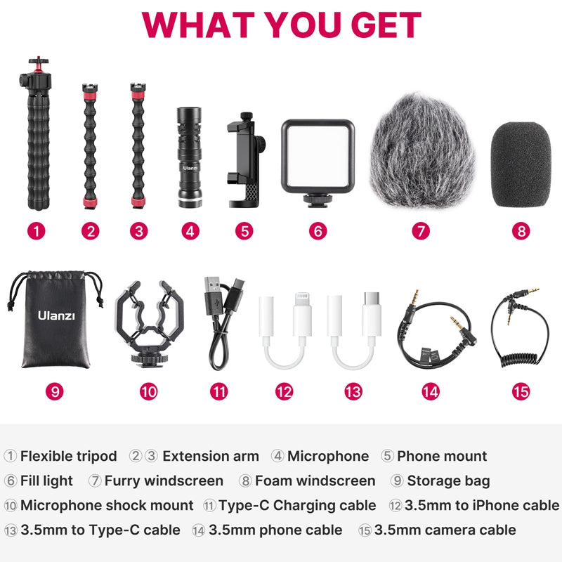 camera filmmaking kit