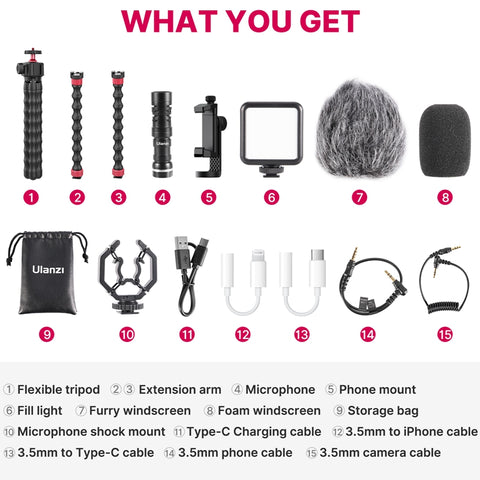 camera filmmaking kit