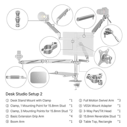 GearTree - Desk Studio Setup