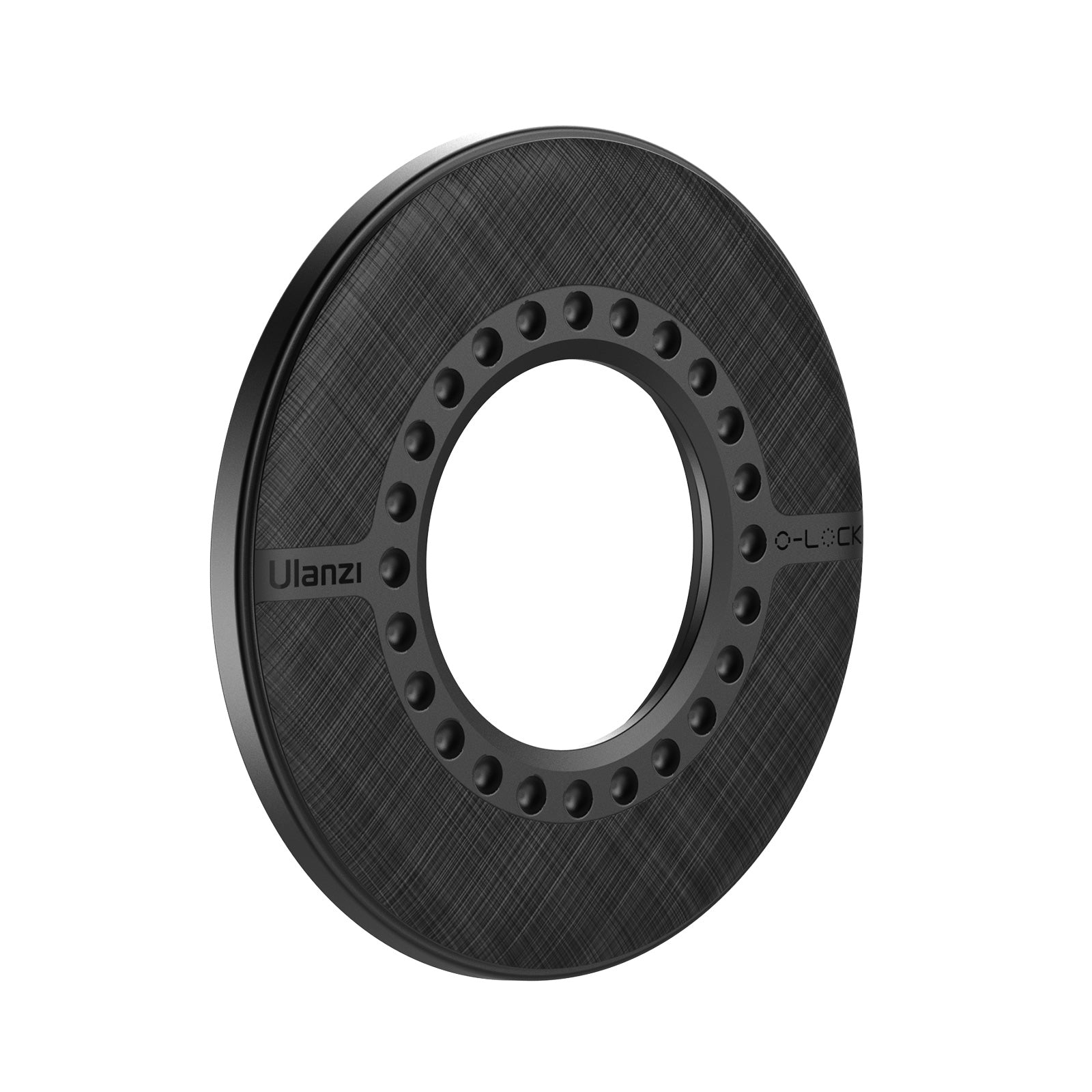 Black Ulanzi O-LOCK Phone Magnetic Sticker with textured design.