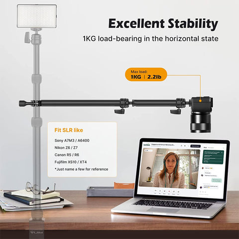 VIJIM LS04 Flexible Arm Professional Live Streaming Stand Equipment
