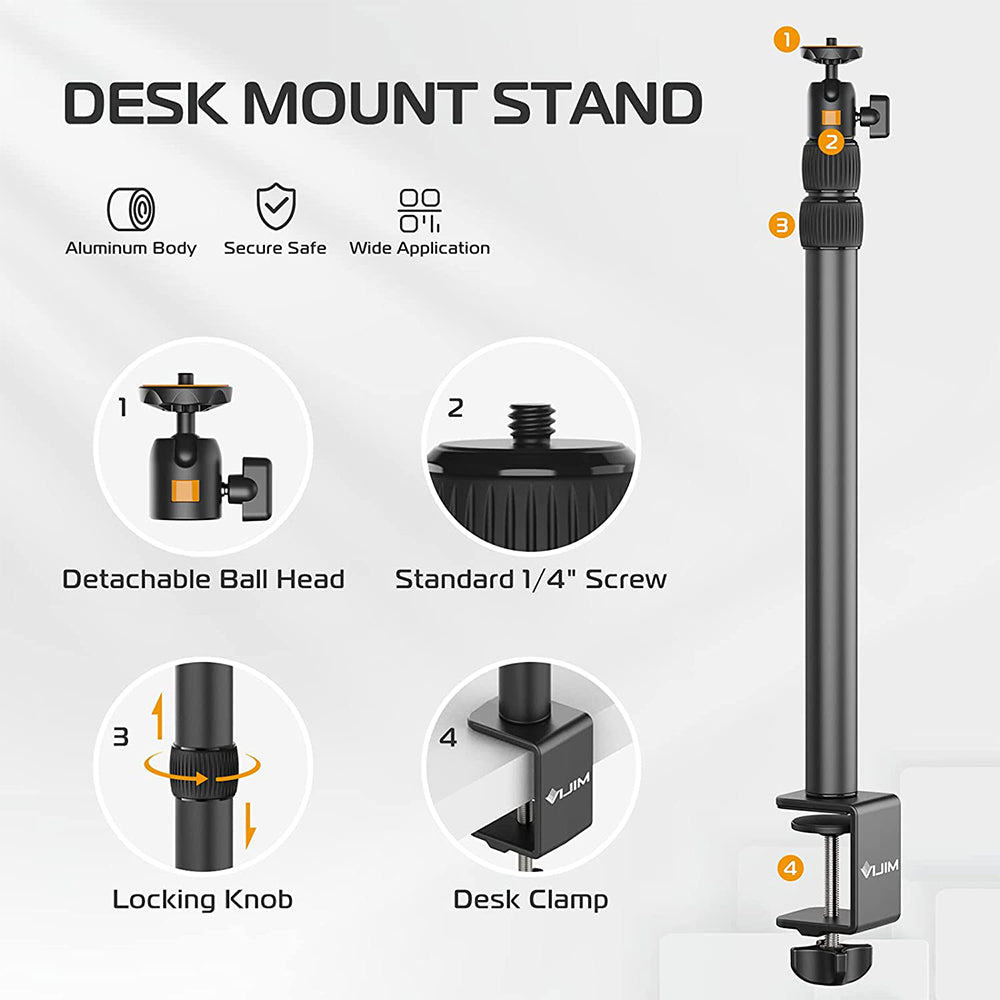 VIJIM LS01 Desktop Extendable Light Stand