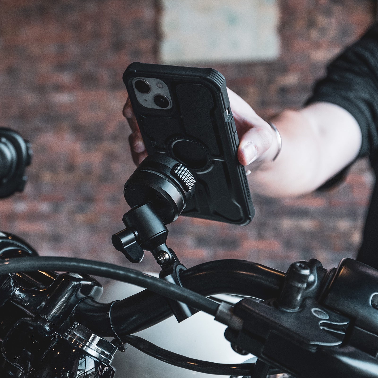 motorcycle phone mount