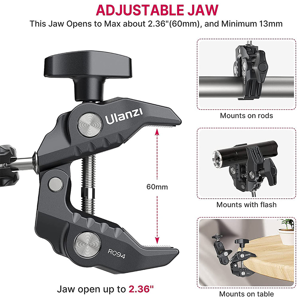 Ulanzi R094 Multi-Functional Super Clamp