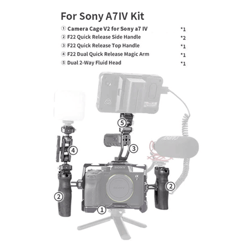 Falcam F22 & F38 & F50 Quick Release Camera Kits