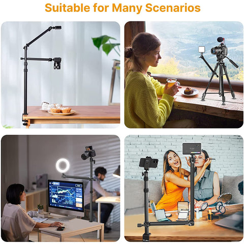 VIJIM LS04 Flexible Arm Professional Live Streaming Stand Equipment