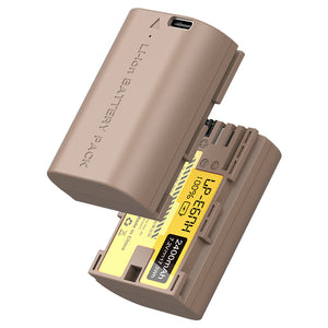 Ulanzi Canon LP-E6NH Type Lithium-Ion Battery with USB-C Charging Port (2400mAh) 3284