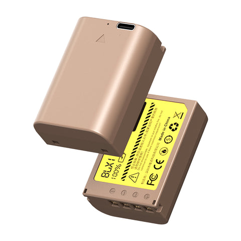 Ulanzi Olympus BLX-1 Type Lithium-Ion Battery with USB-C Charging Port (2400mAh) 3287