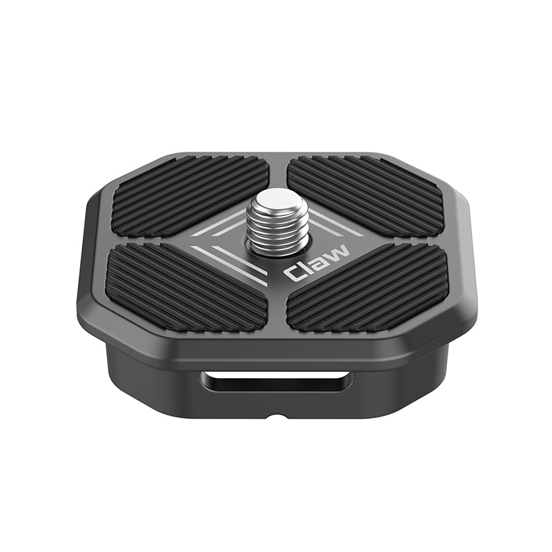 Ulanzi Claw quick release plate designed for secure camera attachment.
