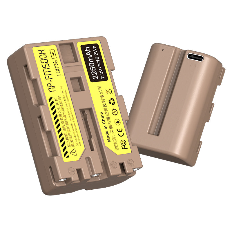 Ulanzi Snoy NP-FM500H Type Lithium-Ion Battery with USB-C Charging Port (2250mAh) 3291