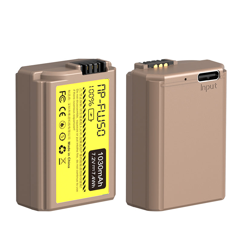 Ulanzi Sony NP-FW50 Type Lithium-Ion Battery with USB-C Charging Port (1030mAh) 3289