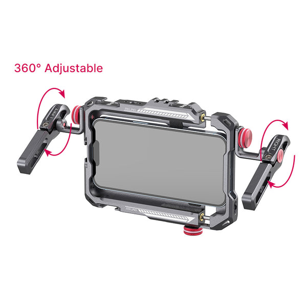 Aluminium Phone Rig Ulanzi Lino Dual Handle Metal Smartphone Rig 2792