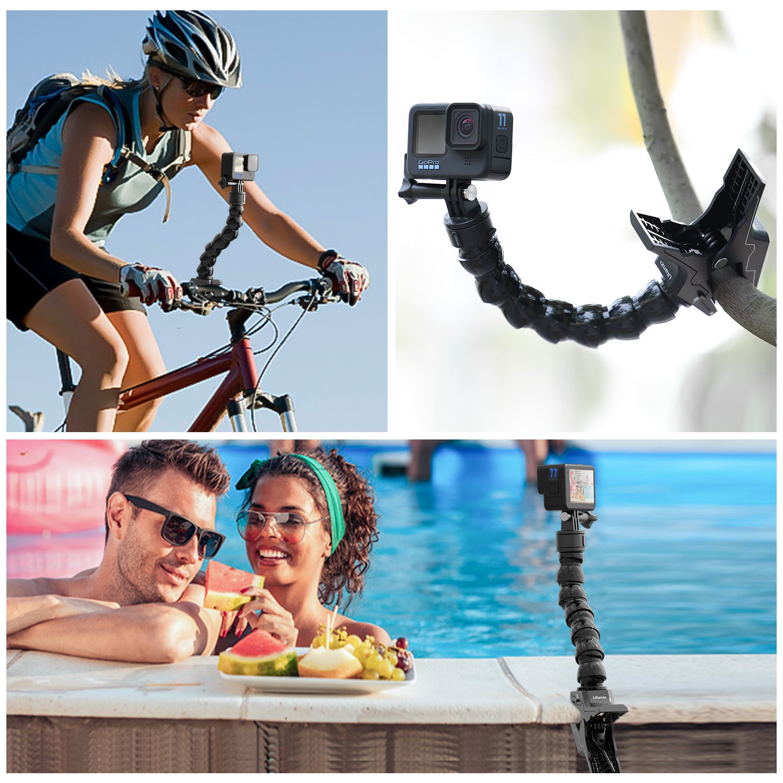 gopro gooseneck clamp