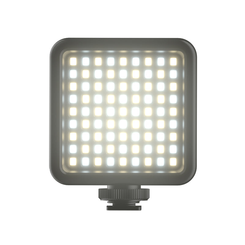 Ulanzi VIJIM VL81 LED video light with adjustable brightness for vlogs