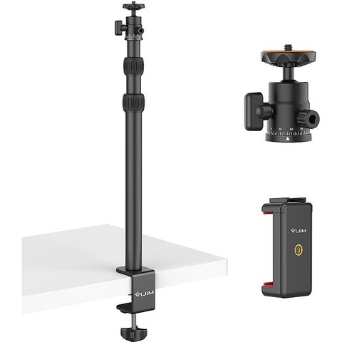 VIJIM LS03 Camera Desk Mount Stand with Phone Holder