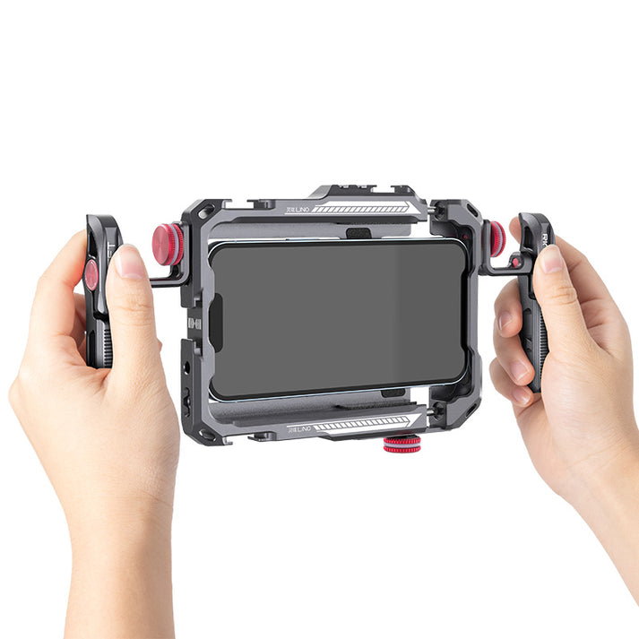 Aluminium Phone Rig Ulanzi Lino Dual Handle Metal Smartphone Rig 2792