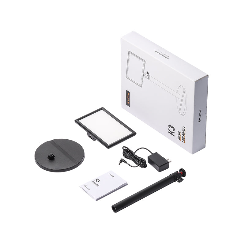 Ulanzi VIJIM K3 Desktop LED Key Light for Streaming American Plug