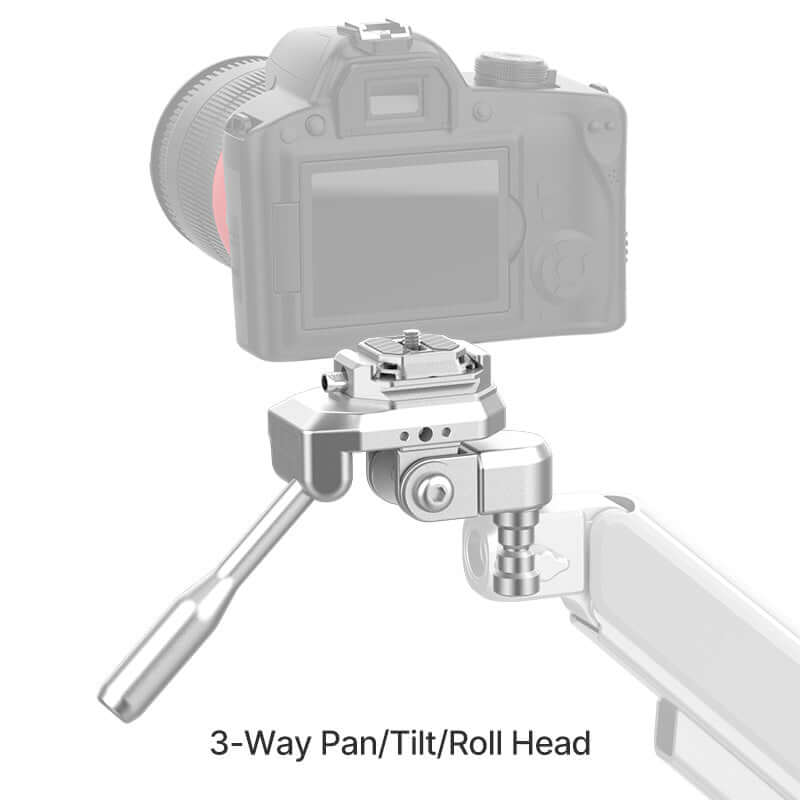 GearTree - 3-Way Pan/Tilt/Roll Head