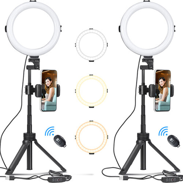 VIJIM Ring Light with Vlog Tripod Kit (Pair) 2209 B&H Photo Video